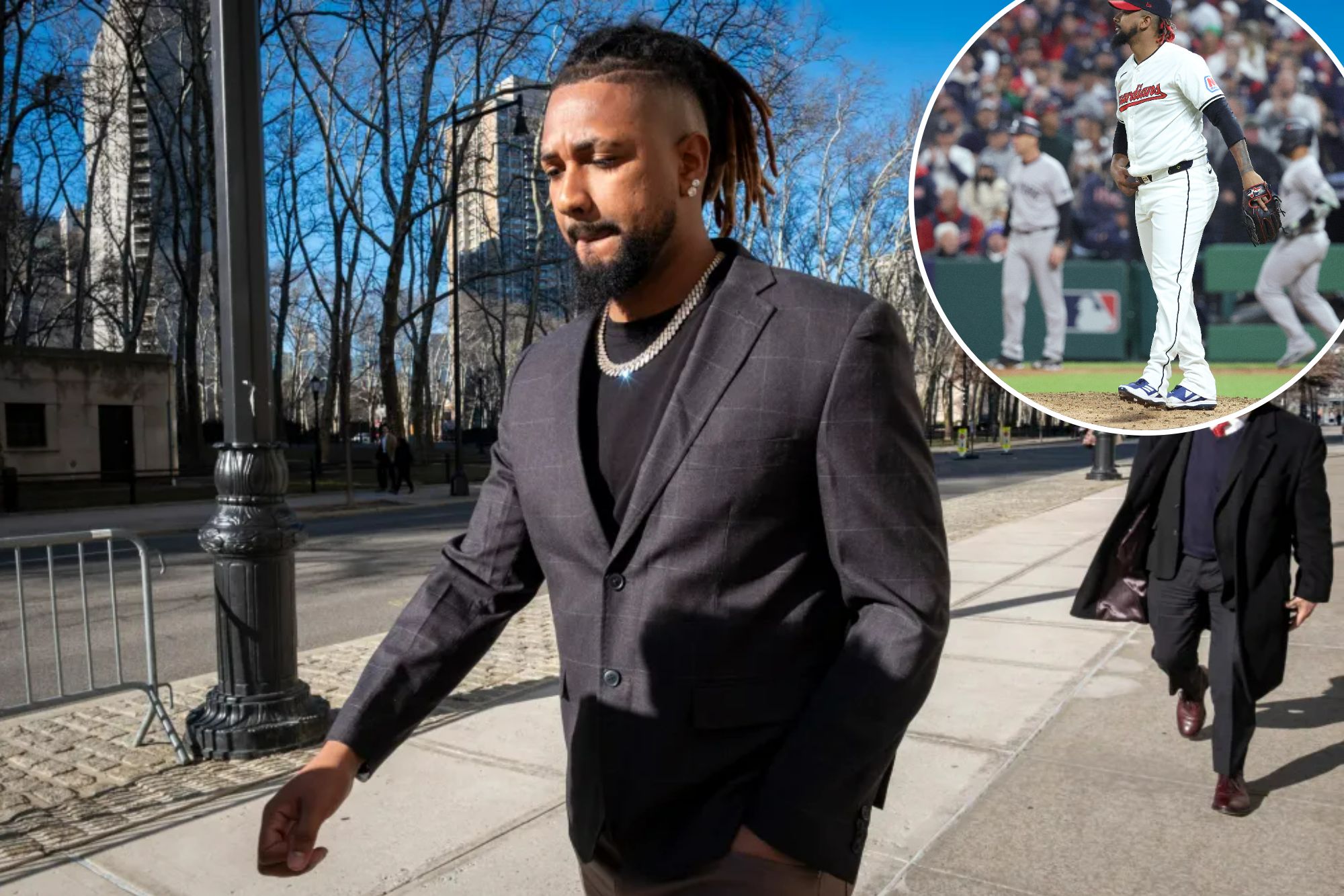 Emmanuel Clase accused of throwing rigged pitch during 2024 playoffs in ...