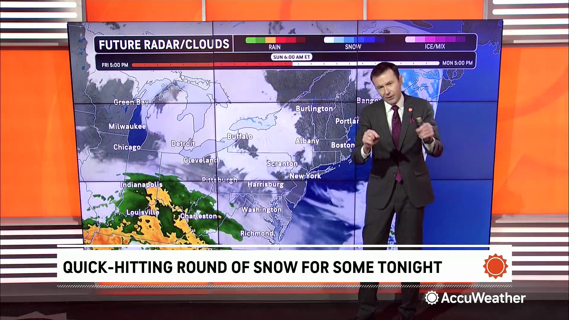 Two opportunities for snow in the Northeast this Valentine's Day weekend