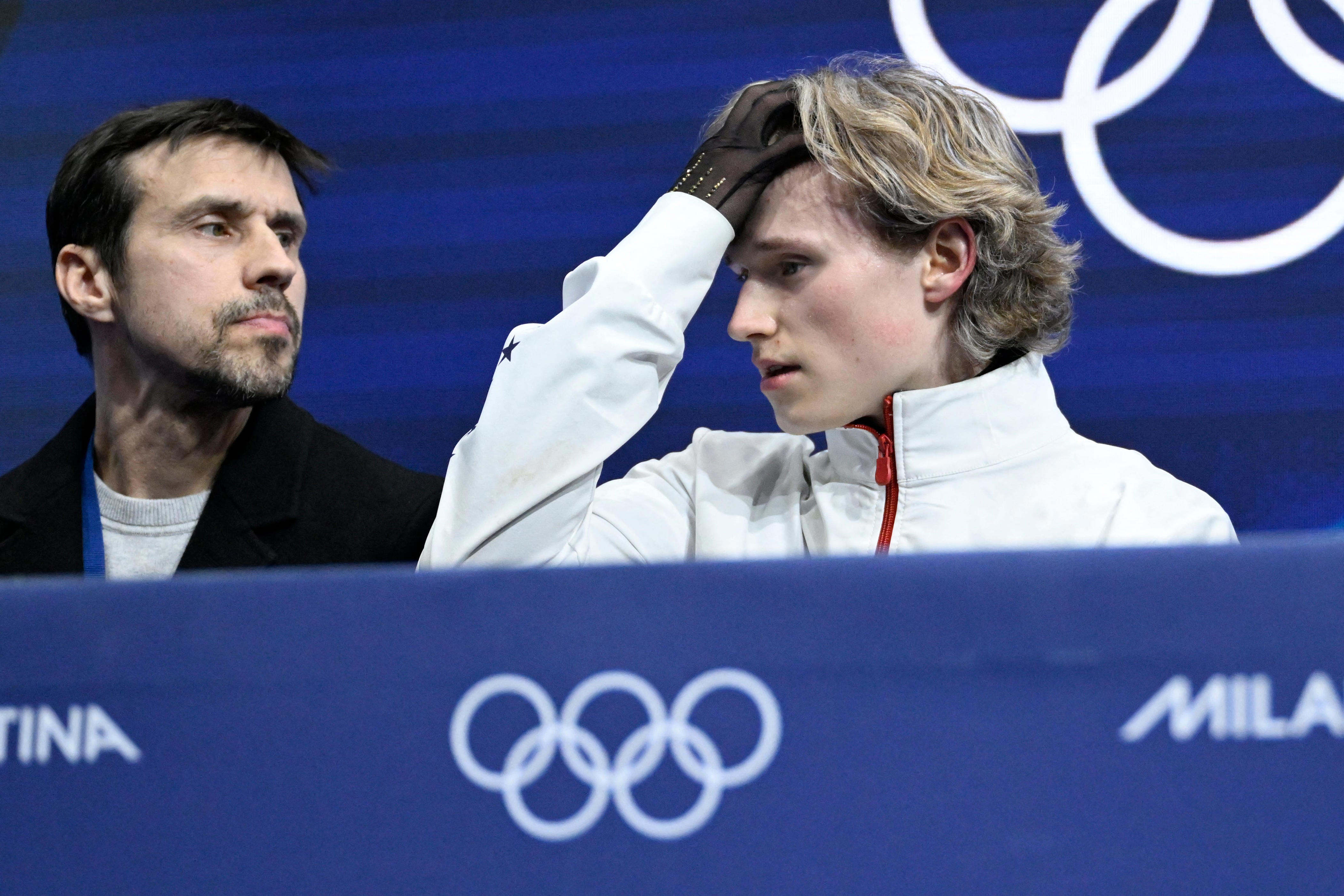 Ilia Malinin's stunned 3-word reaction to Olympic meltdown