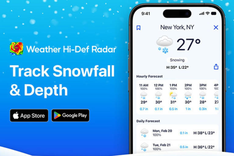 This live-radar weather app even tracks road conditions, and it’s on sale