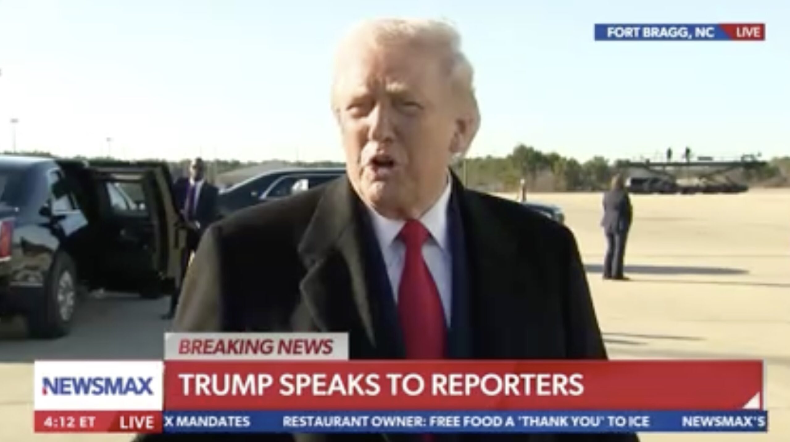 Reporter corners Trump on what’s left to bomb if he ‘totally ...