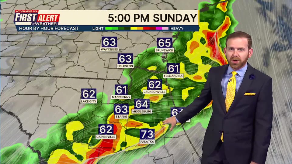 First alert forecast: Friday, February 13 - early evening
