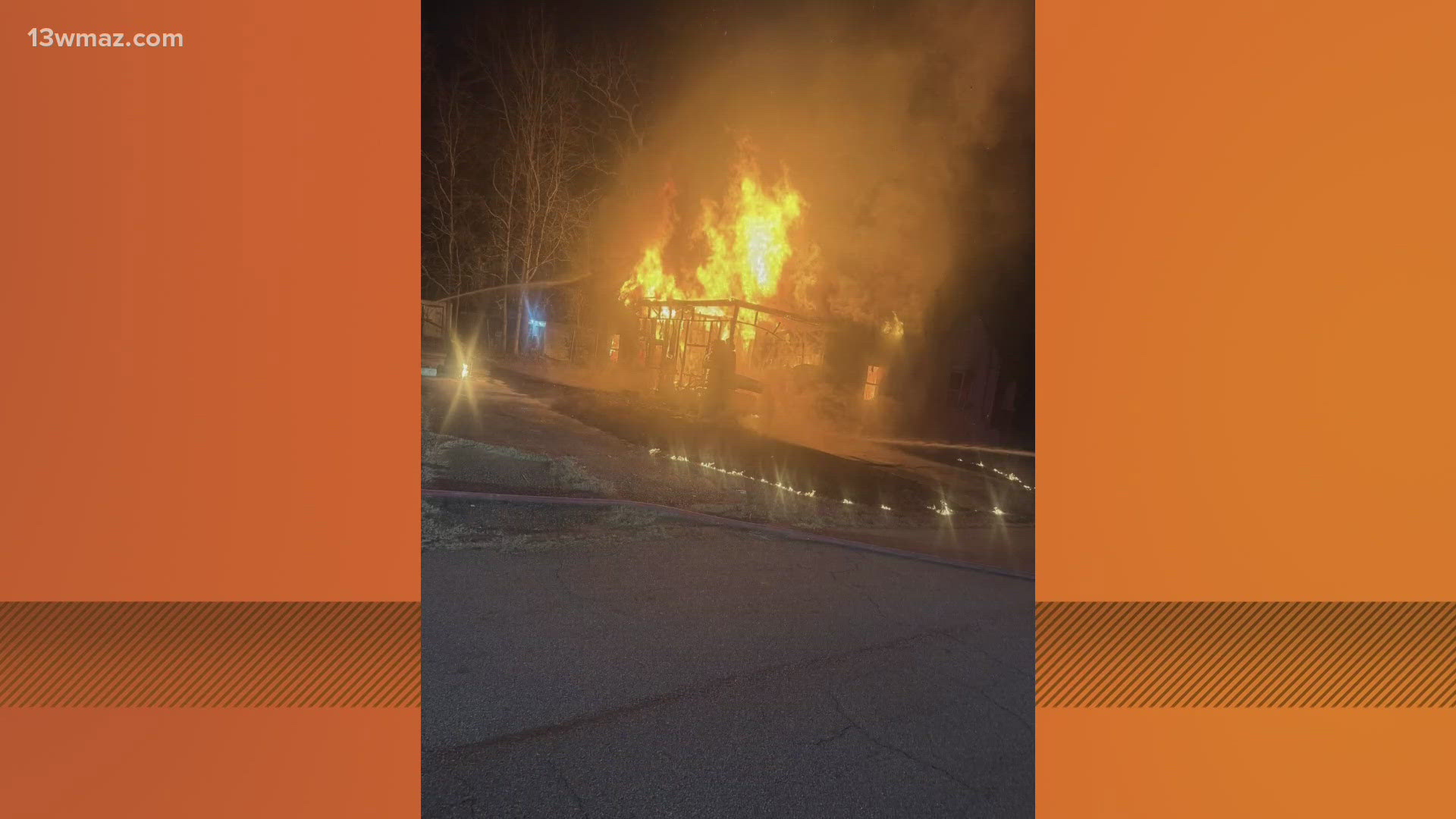 Baldwin County responds to house fire, puts out blaze