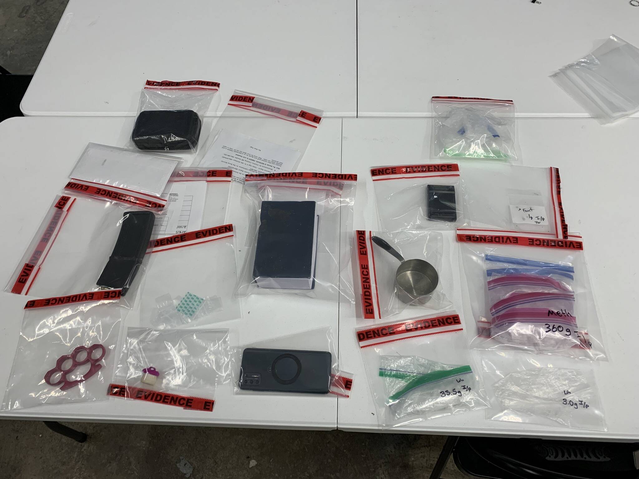 Fentanyl, meth seized as task force arrests two in Aberdeen