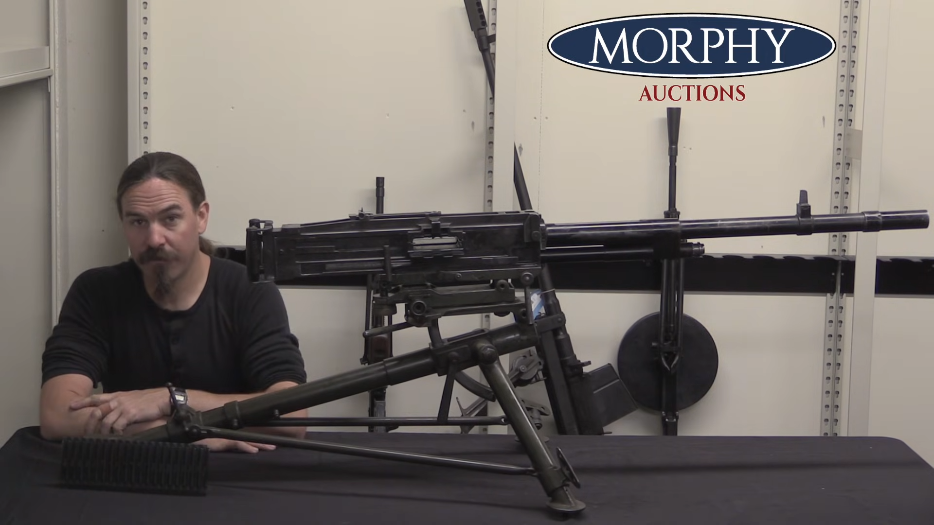 Legendary heavy machine gun of World War II
