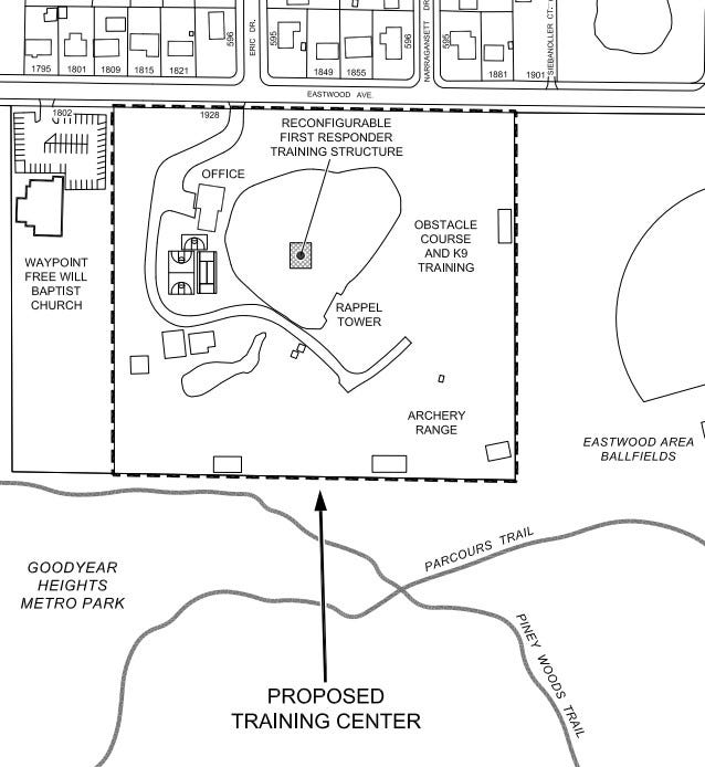 Private tactical training complex proposed for Goodyear Heights site