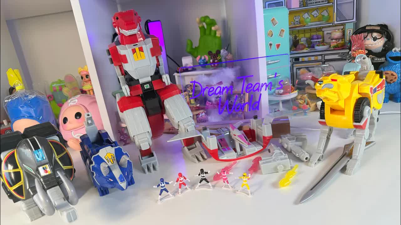 Power Rangers Re-Ignition combinable Megazord by Playmates - Let’s take ...