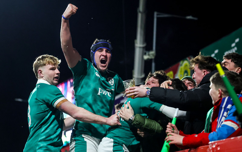 Ireland dig deep against Italy to earn first win of 2026 U20 Six Nations