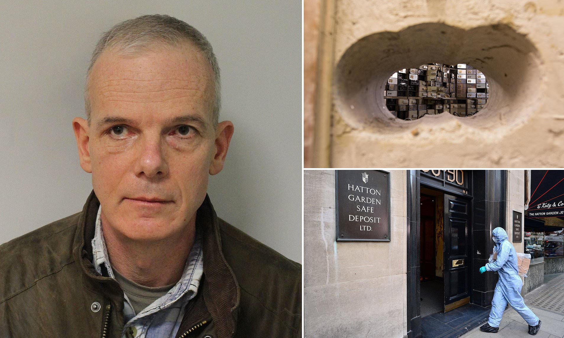 Hatton Garden raider mistakenly freed from jail and at large for six months in latest blunder<br>
