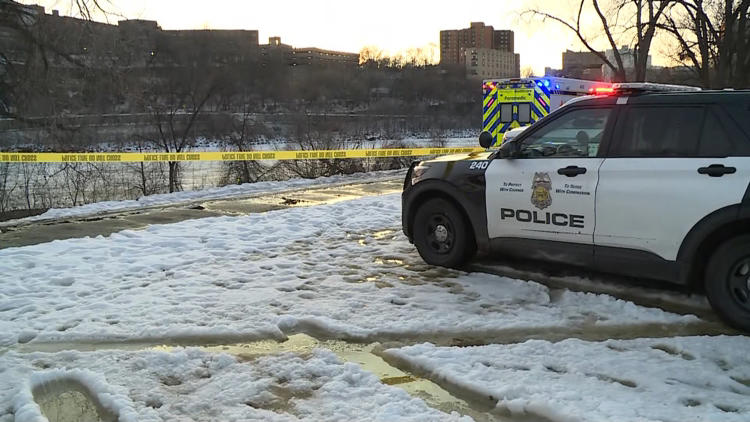 First responders trying to find man who fell through ice into ...