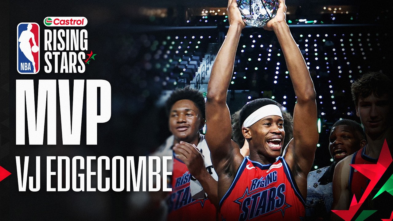 Castrol Rising Stars : VJ Edgecombe sacré MVP 2026