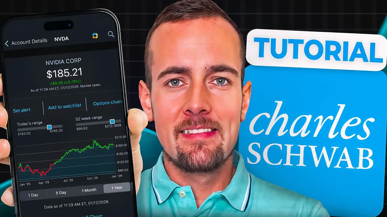 How to use Charles Schwab for beginners | 2026 tutorial