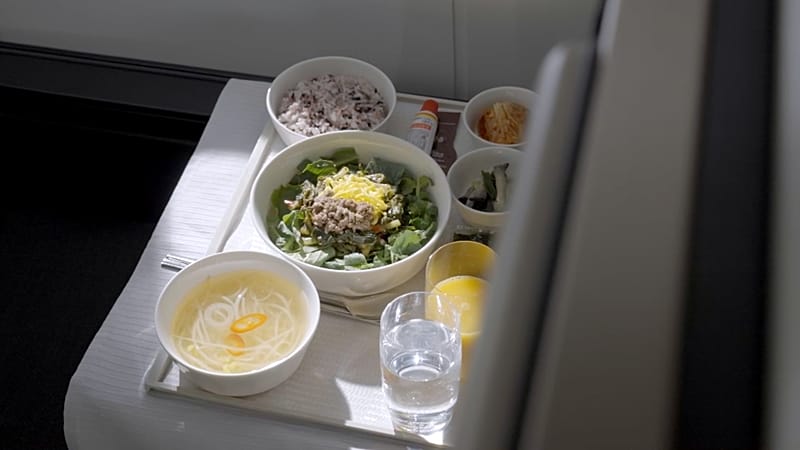 Food worth flying for: Unique in-flight meals from around the globe
