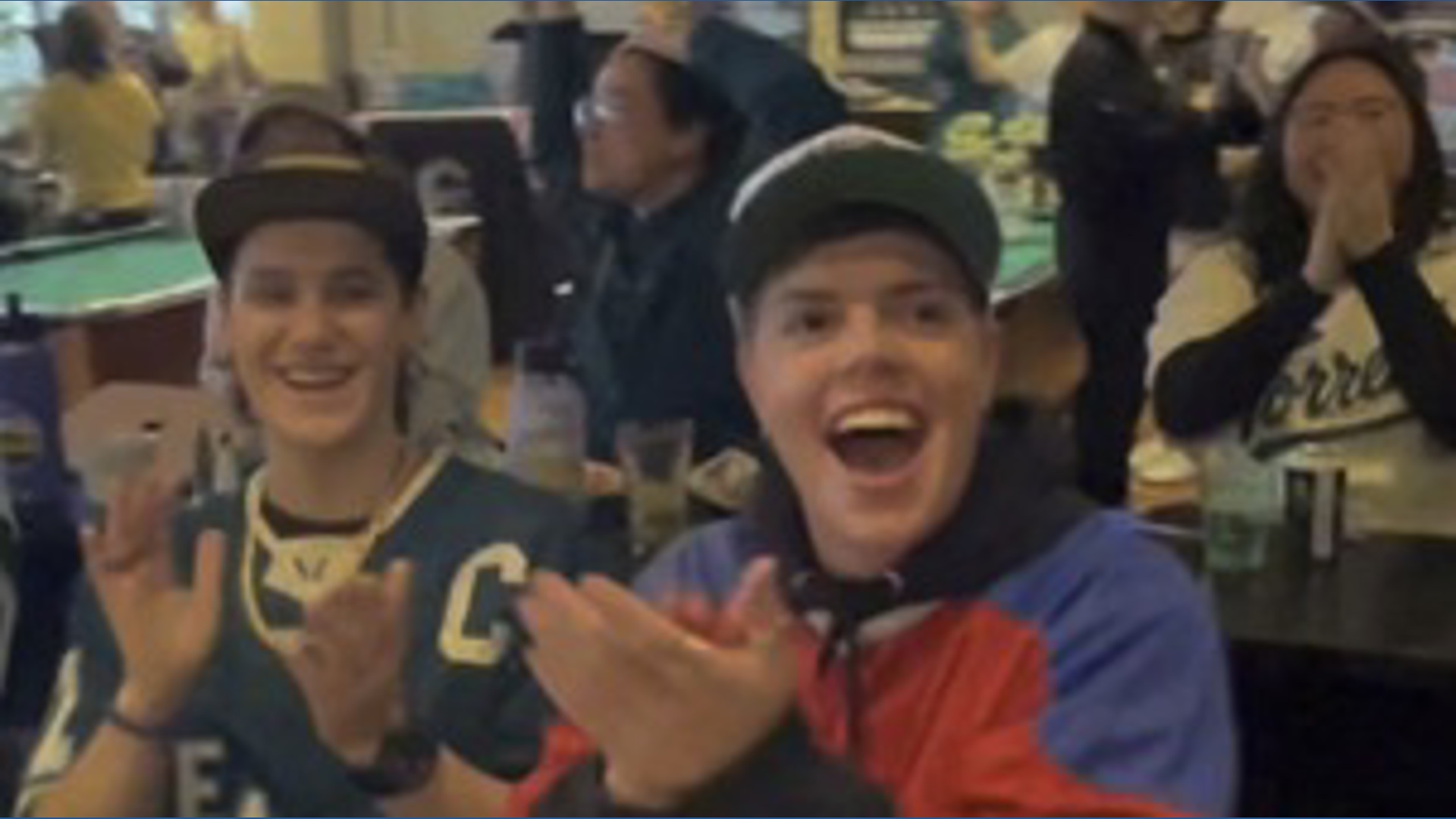 Seattle Torrent fans cheer on Team USA at the Winter Olympics
