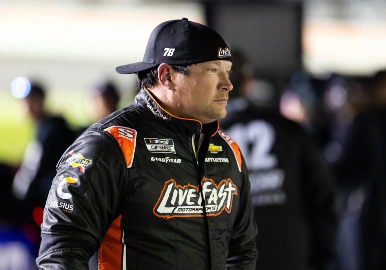 Daytona 500 driver BJ McLeod looks more like an NFL fullback