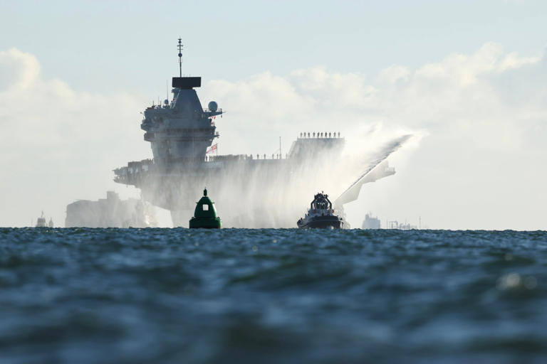 Keir Starmer has committed to sending the HMS Prince of Wales to the Arctic (Picture: UK MOD Crown copyright)