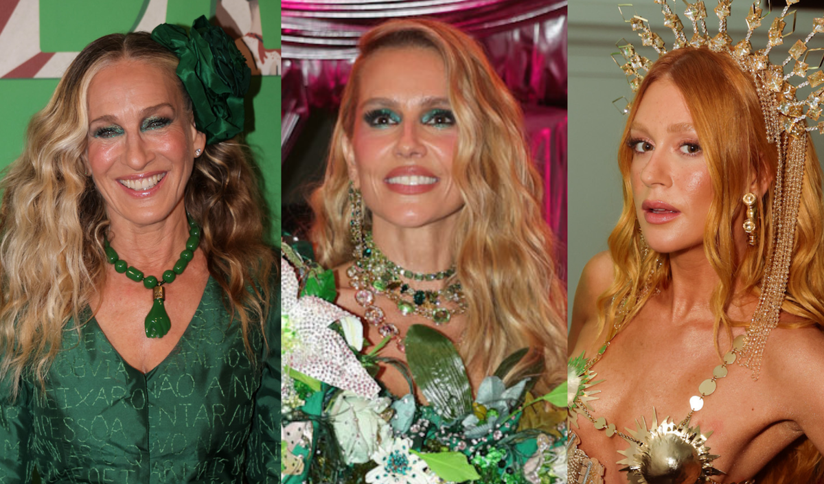 Deborah Secco de ‘jardim humano’, Marina Ruy Barbosa em plumas e Sarah Jessica Parker dona da noite: os looks dos famosos para o Baile da Arara 2026 em 30 fotos!