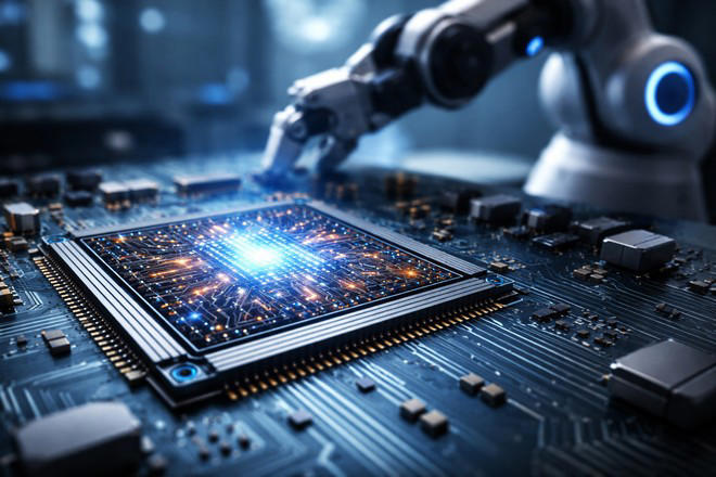 Robot: vista in tempo reale grazie a un chip neuromorfico