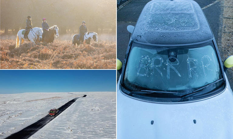Six inches of snow is on the way as Met Office issues yellow weather ...
