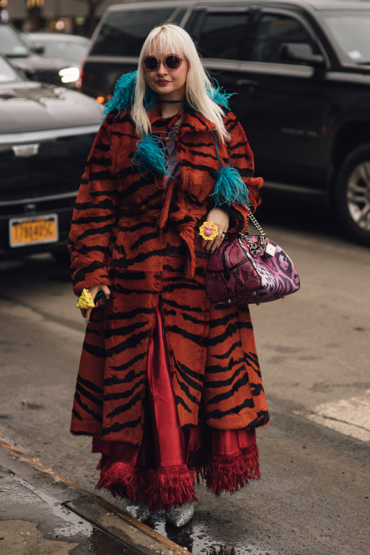 Here's how New Yorkers are bundling up for February Fashion Week street ...
