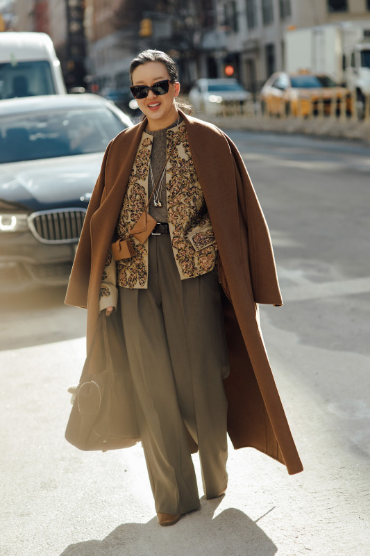 Here's how New Yorkers are bundling up for February Fashion Week street ...