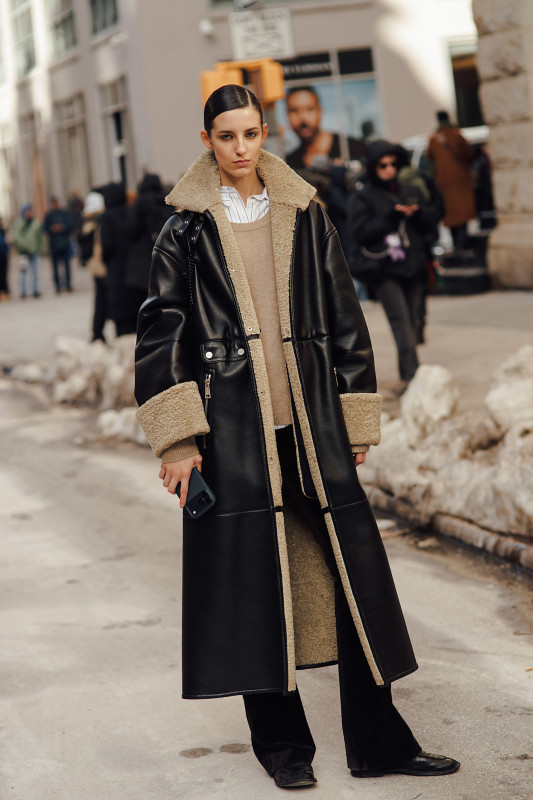 Here's how New Yorkers are bundling up for February Fashion Week street ...