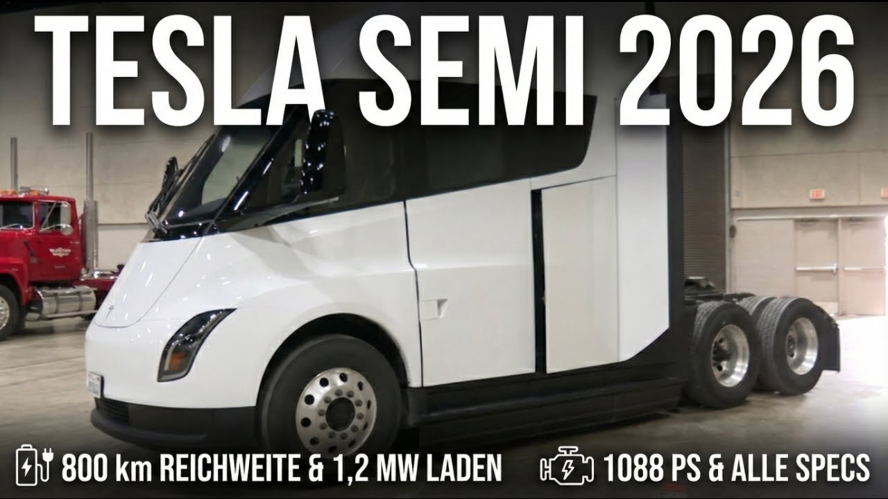 2026 Tesla Semi Standard Range vs. Long Range im Detail