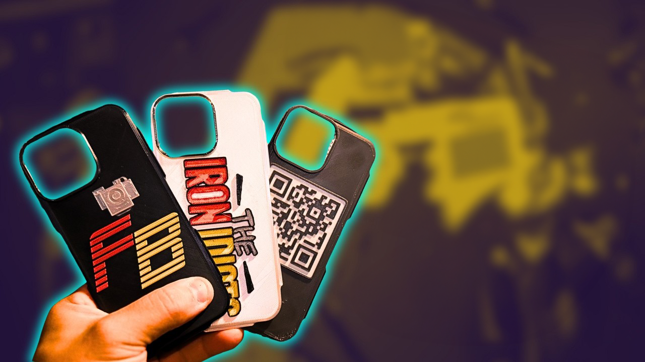 I made custom phone cases with 3D printing and they turned out amazing