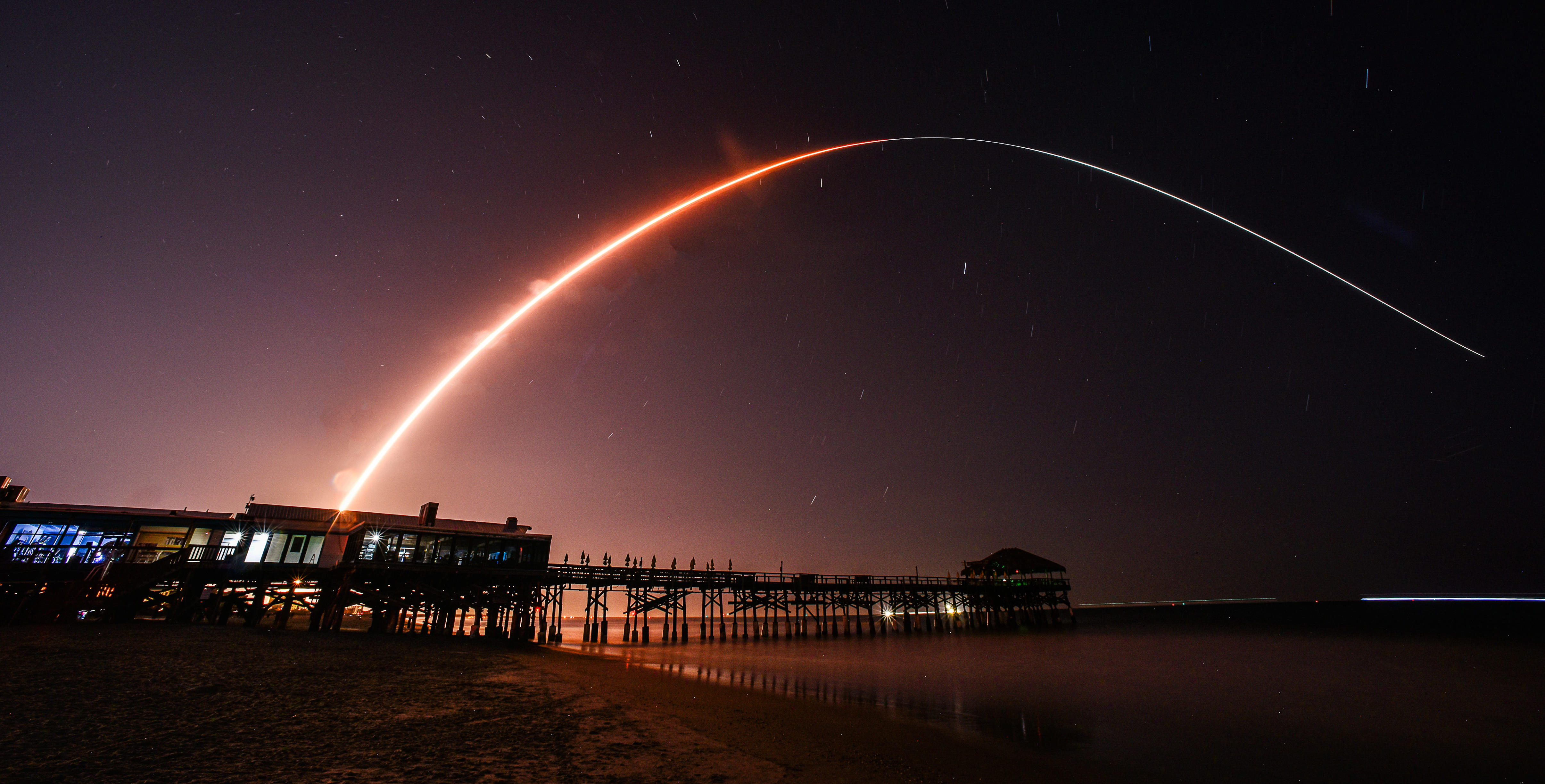 While we were ZZZing, this rocket shot landed photo of the week honors