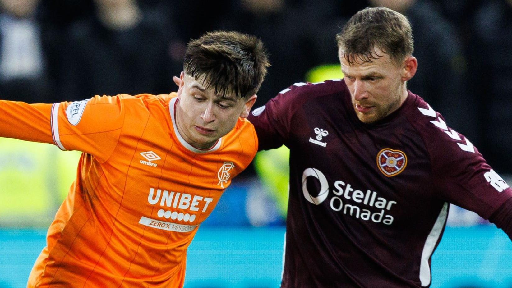 Rangers v Hearts: Team news<br>