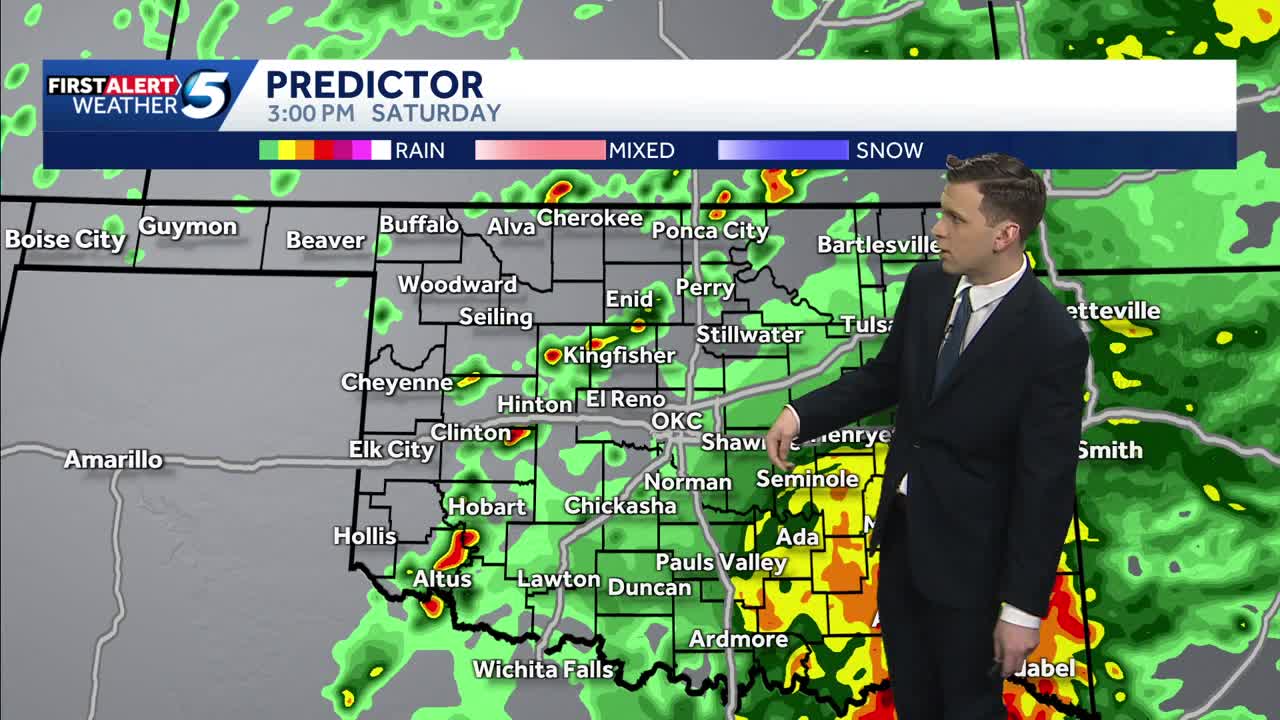 Timeline: Storms pose a severe weather risk and low tornado threat ...