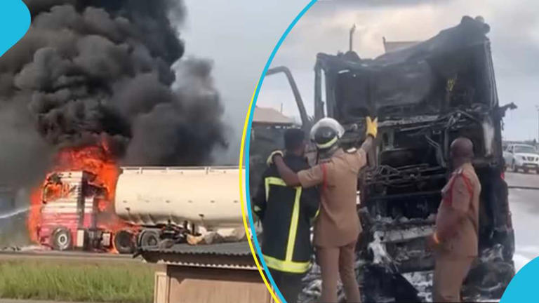 Seven vehicles burnt, three people reported dead in Nsawam–Accra fuel ...