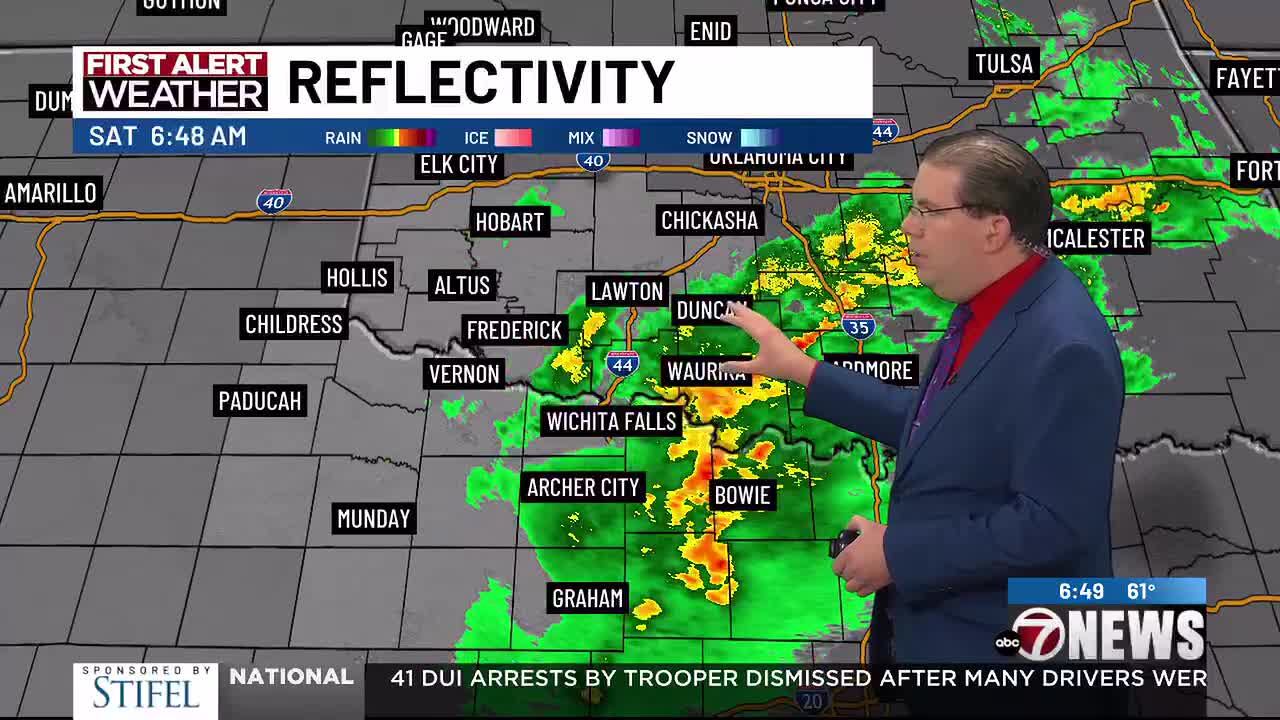 Scattered showers and storms for Valentine’s Day; drier weather returns ...
