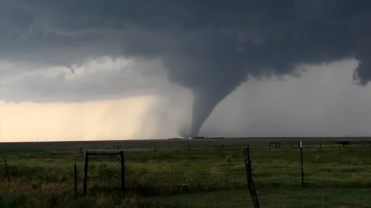 It destroyed everything - the biggest tornado ever recorded
