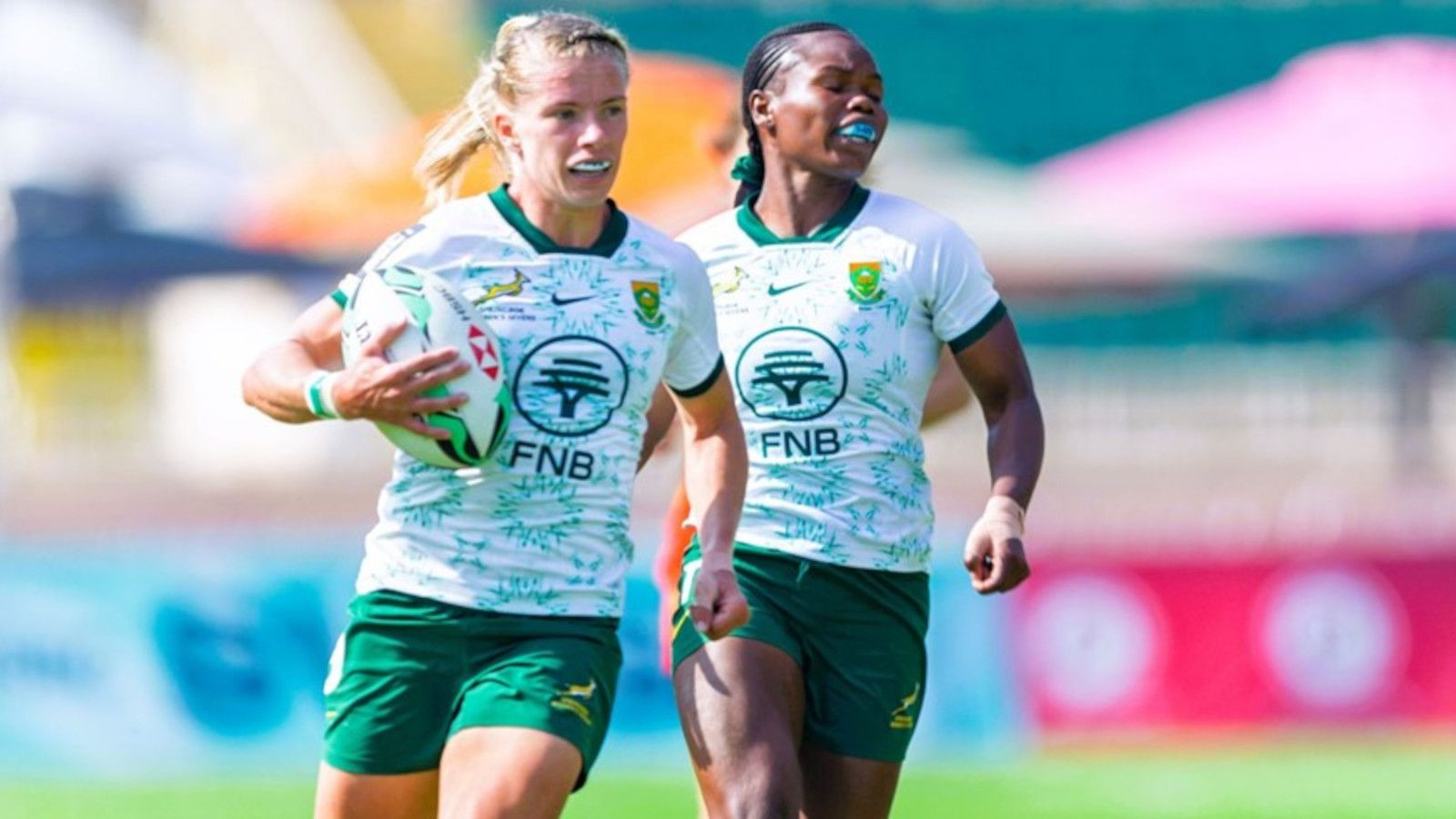 Springbok Women's Sevens bag two wins out of three at HSBC SVNS 2 in Kenya