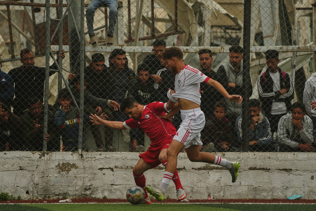 Photos show soccer’s return to Gaza as amputees and local teams play on ...