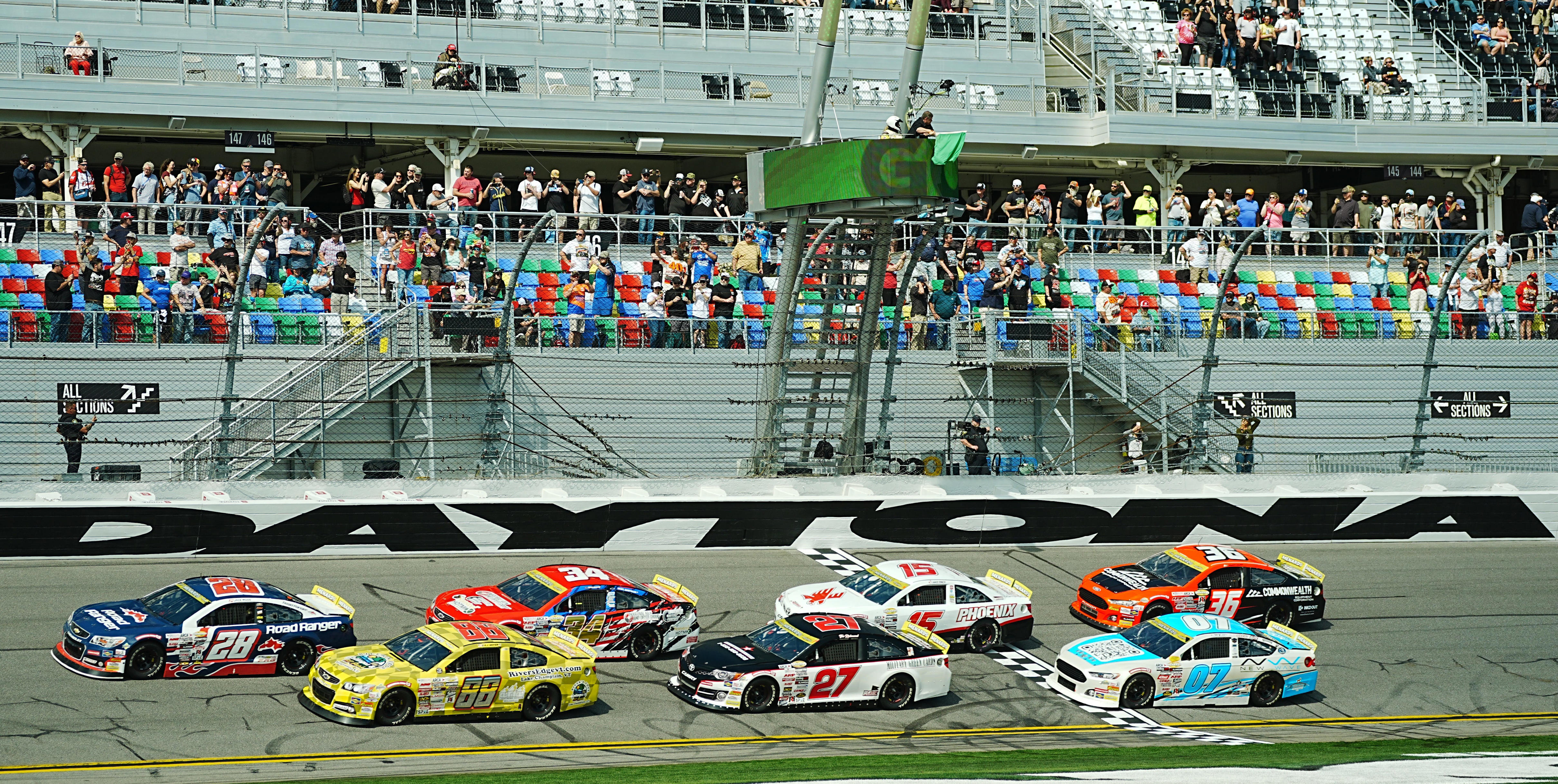 Daytona ARCA race results: Finishing order of General Tire 200