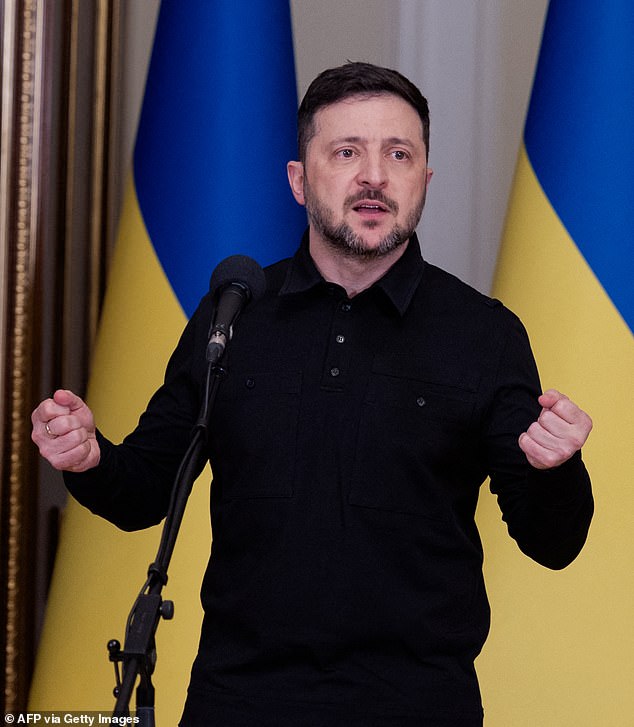 Ukraine's president has stated that Vladimir Putin 'doesn't have too much time left'