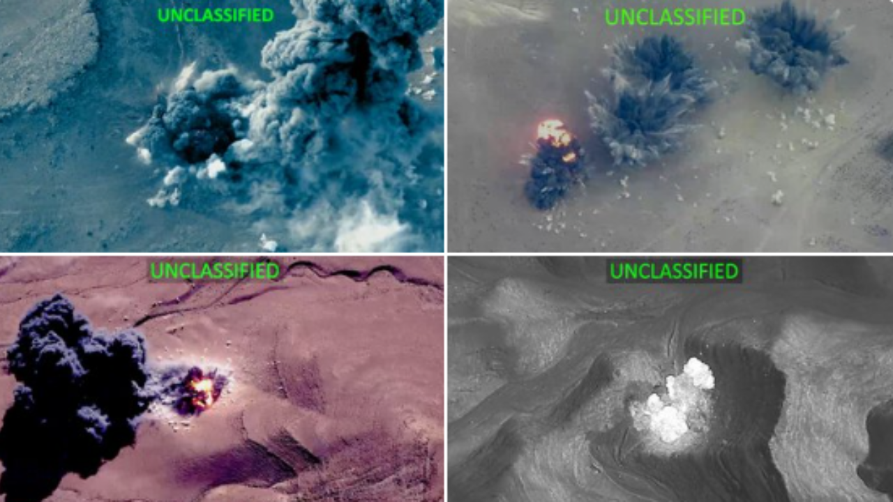 Operation Hawkeye: US forces conduct strikes on over 30 IS targets in Syria