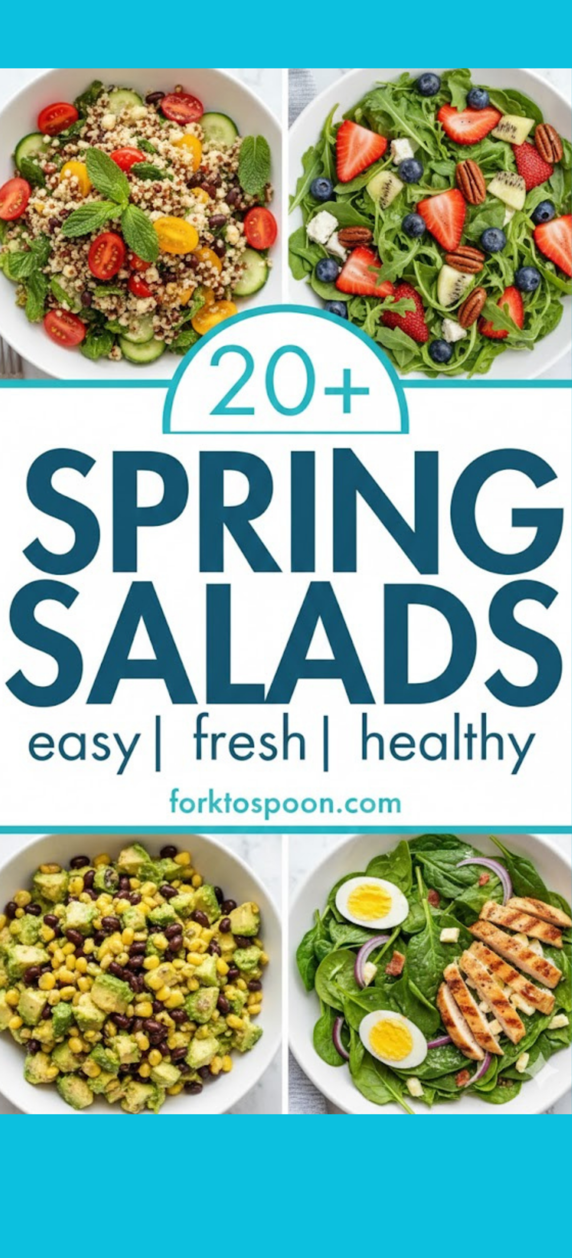20+ easy spring salad recipes