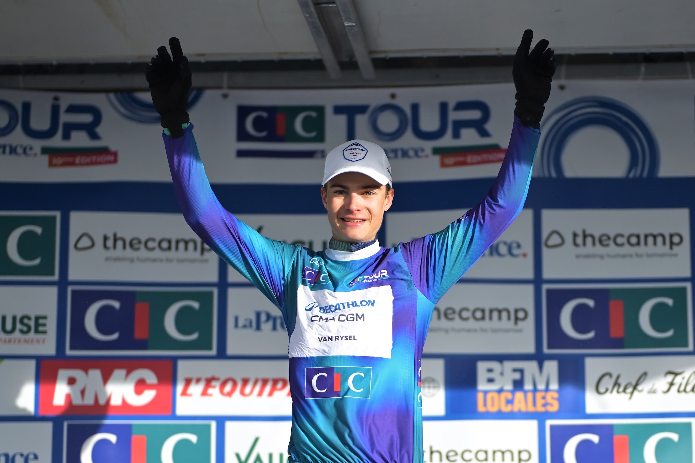 Major win for Matthew Riccitello amid freezing conditions at Tour de la ...