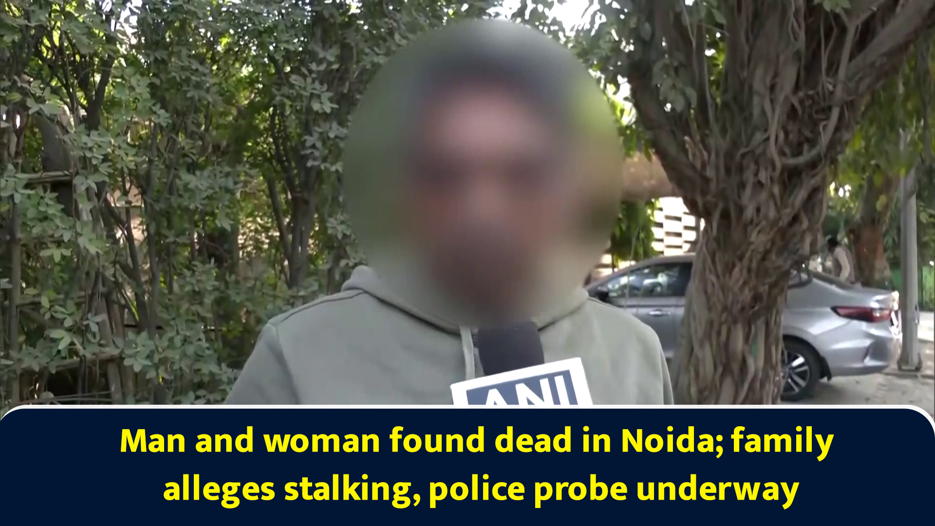 Man and woman found dead in Noida; family alleges stalking, police ...