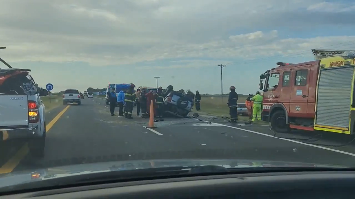 Choque fatal en Ruta 2 durante el arranque del fin de semana largo por ...