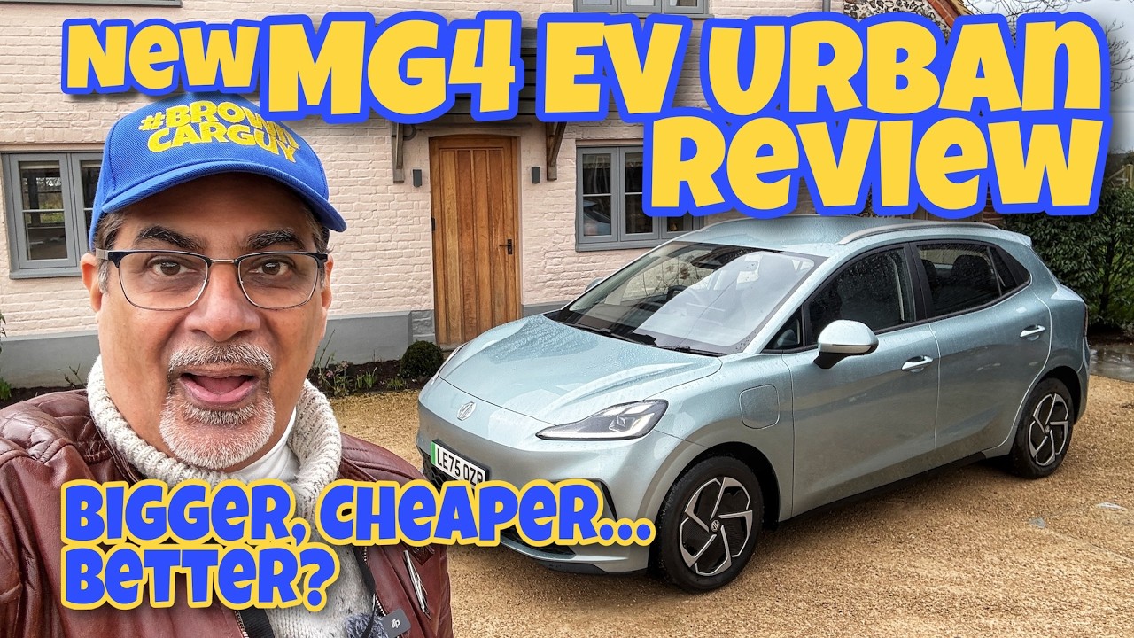 MG4 EV urban review same name, completely different car | From 21,995 ...