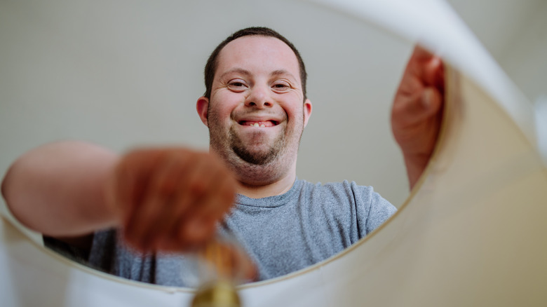 The crafty DIY that gives your boring lamp a stunning upgrade