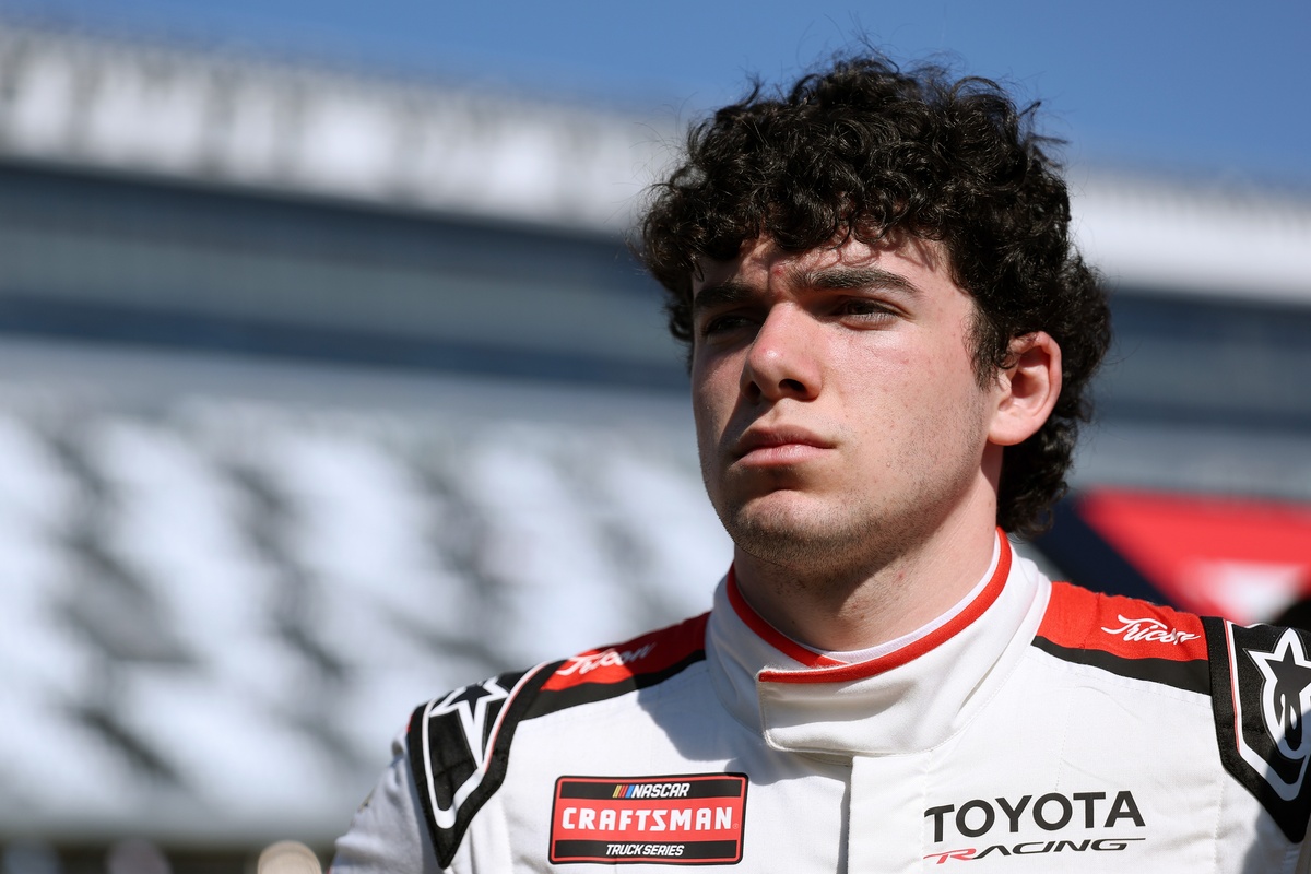 Gio Ruggiero wins ARCA Daytona race after Nitro teammates wreck from lead