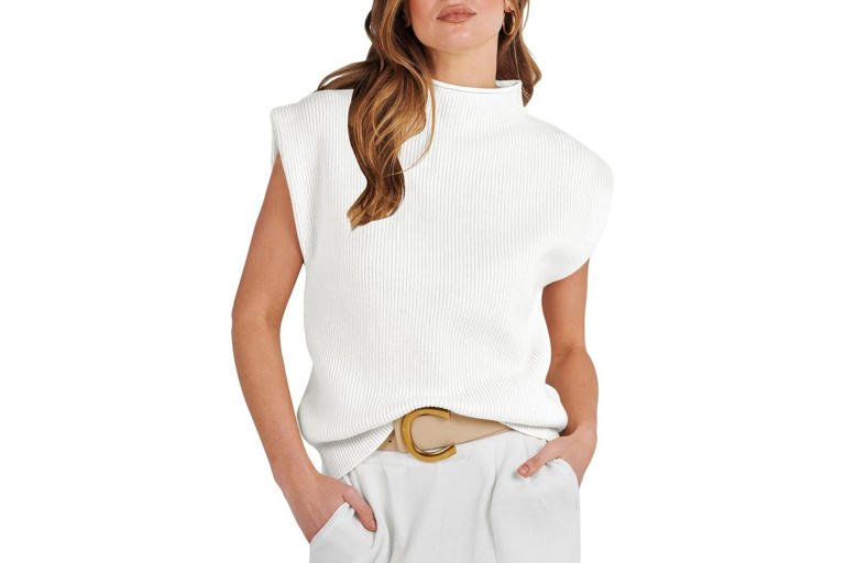 Short-sleeve sweaters are the perfect winter-to-spring transitional ...