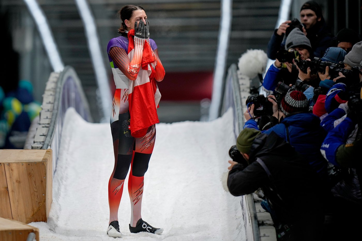 Finally, it's Flock! Austrian wins the Olympic women's skeleton gold ...