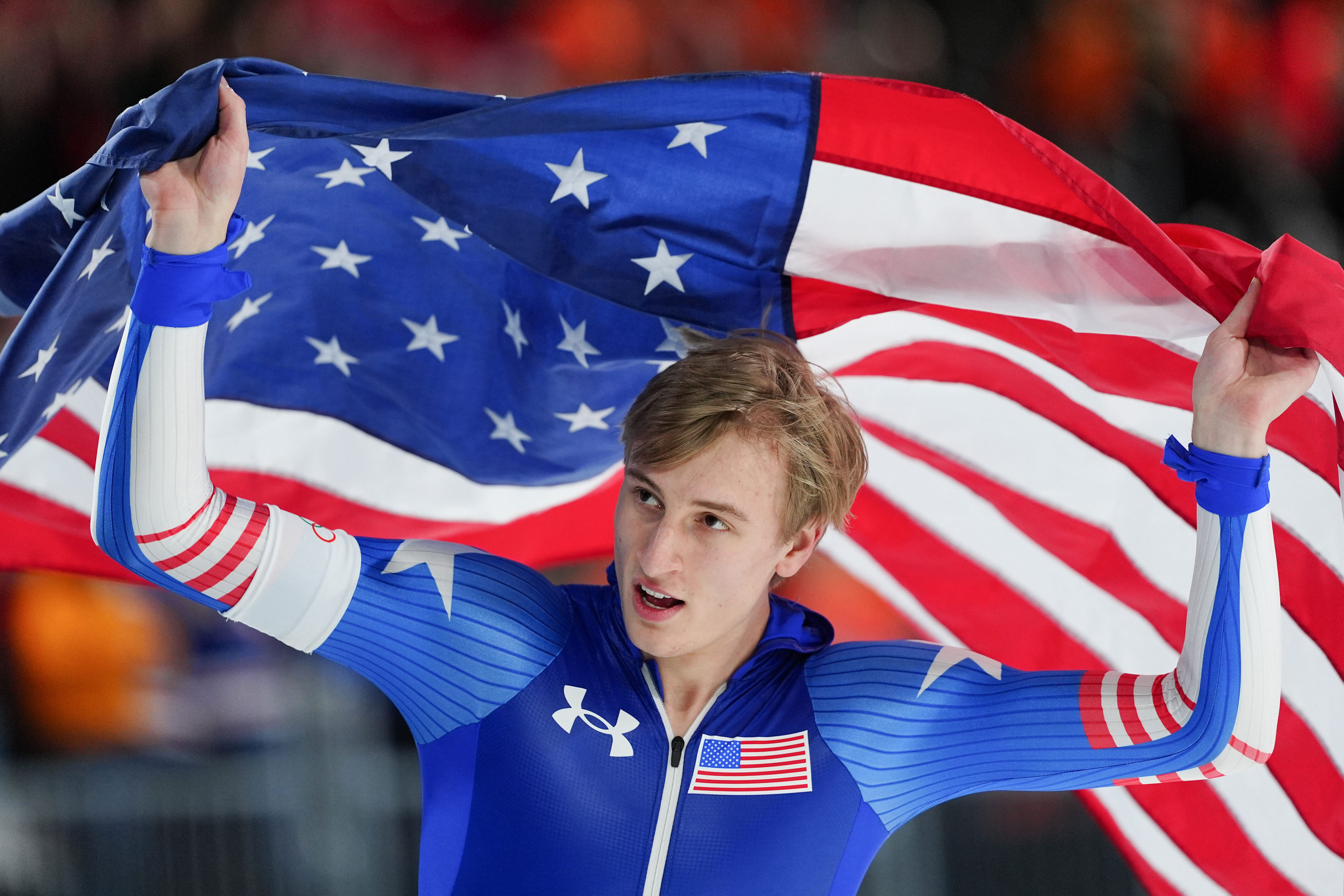 Two golds, two Olympic records and Jordan Stolz isn’t done yet<br>