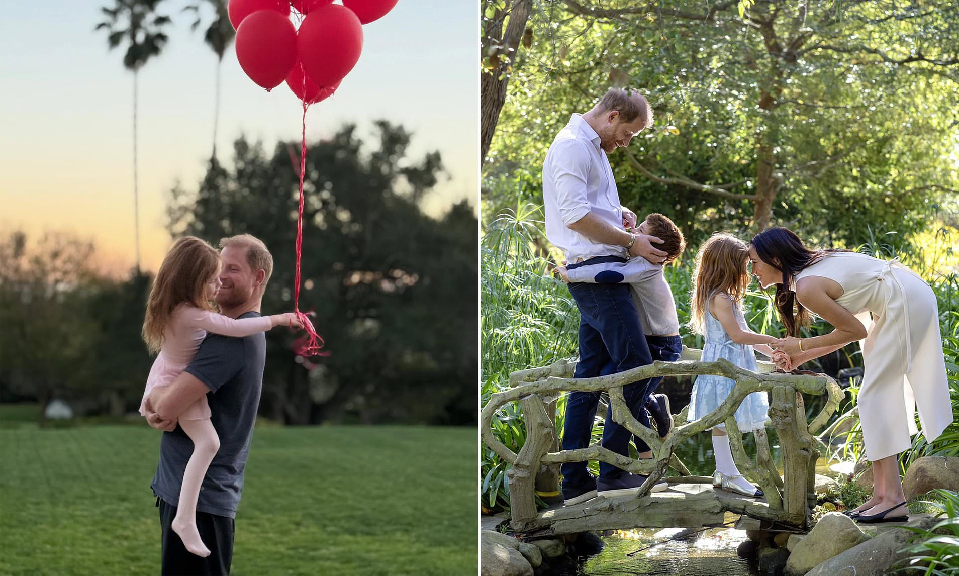 Meghan shares photo of Harry and Lilibet as she gushes about her 'forever  Valentines'